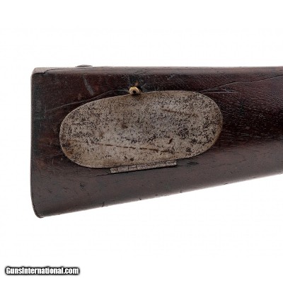 "RareJennings 4 shot Multi-Charge flintlock rifle .54 caliber (AL8122)" - Image 7 of 8