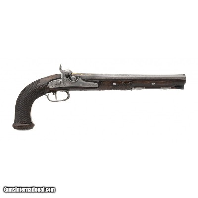 "Very Fine Pair of Percussion Pistols by Nicholas Noel Boutet .60 Cal (AH6177)" - Image 7 of 13