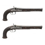 "Very Fine Pair of Percussion Pistols by Nicholas Noel Boutet(AH6177)"