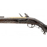 "Highly Decorated Middle Eastern Flintlock Rifle (AL7562)" - 6 of 14