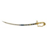 "U.S. Eagle Head Artillery Officers Sword with scabbard (SW1792)" - 5 of 7