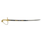 "U.S. Eagle Head Staff Sword with scabbard (SW1728)" - 1 of 6