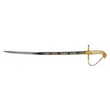 "U.S. Eagle Head Staff Sword with scabbard (SW1728)" - 4 of 6