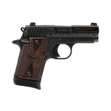 "Sig Sauer P938 9mm Parabellum Pistol (PR65759)" - 1 of 6