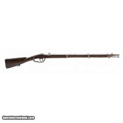 "Extremely Rare Danish Model 1841 Under Hammer percussion rifle .74 caliber (AL9623)"