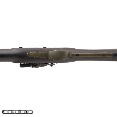 "U.S. New England Militia Officer's Fusil Flintlock musket .74 caliber (AL8039)(DTX)" - Image 3 of 7
