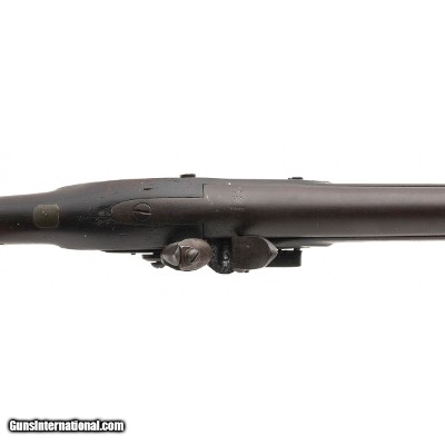 "U.S. New England Militia Officer's Fusil Flintlock musket .74 caliber (AL8039)(DTX)" - Image 7 of 7