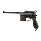 "Mauser C/96 Large Ring Broomhandle Pistol 7.63 Mauser (AH8457) Consignment" - 7 of 9