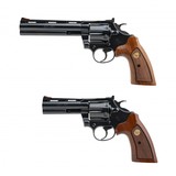 "Matched Pair Colt Boa Revolvers .357 Magnum (C19473) Consignment"