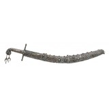"Unique Trabzon Ottoman Garniture of Pistols, Sword, Belt and Knives (AH8482)" - 24 of 24