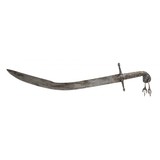 "Unique Trabzon Ottoman Garniture of Pistols, Sword, Belt and Knives (AH8482)" - 22 of 24