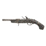 "Unique Trabzon Ottoman Garniture of Pistols, Sword, Belt and Knives (AH8482)" - 17 of 24