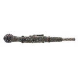 "Unique Trabzon Ottoman Garniture of Pistols, Sword, Belt and Knives (AH8482)" - 9 of 24
