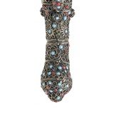 "Unique Trabzon Ottoman Garniture of Pistols, Sword, Belt and Knives (AH8482)" - 13 of 24