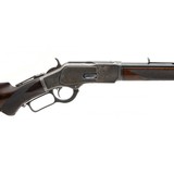 "Cased Inscribed Winchester 1873 Deluxe (AW179)" - 14 of 15
