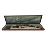 "Cased Inscribed Winchester 1873 Deluxe (AW179)" - 7 of 15