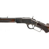 "Cased Inscribed Winchester 1873 Deluxe (AW179)" - 12 of 15