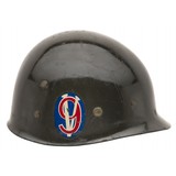 "95th Infantry WWII/Korean Helmet Liner (MIS2474)" - 4 of 6