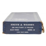 "Smith & Wesson 10 .38 Military & Police Factory Box (MIS2279)" - 2 of 3