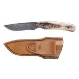 "Steve's Knives Fixed Blade Damascus Steel knife (MEW3857)" - 2 of 2