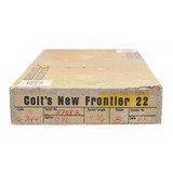 "Colt New Frontier .22LR Revolver Factory Box (MIS2417)" - 2 of 4