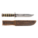 "WWII Camillus MK2 USMC Ka-Bar (MEW3829)" - 1 of 2