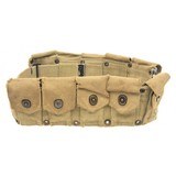 "Hinson MFG. CO. WWII 1943 10 Pocket Bandolier Belt (MIS2529)" - 2 of 4