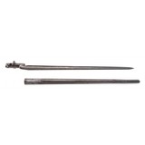 "1879 Springfield Socket Bayonet (MEW3710)" - 1 of 2