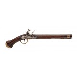 "18th Century Dutch-Germanic style flintlock pistol .57 caliber (AH6129)"