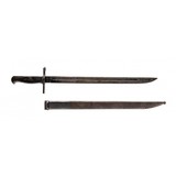 "Japanese Type 30 Bayonet with scabbard (MEW3913)" - 1 of 2