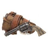 "Colt Single Action Army With Piteado Holster and Belt Rig (AC984) CONSIGNMENT" - 1 of 10