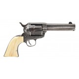 "Colt Single Action Army W/ Beautiful Carved Ivory Grips (AC1001) CONSIGNMENT" - 5 of 7