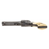 "Colt Single Action Army W/ Beautiful Carved Ivory Grips (AC1001) CONSIGNMENT" - 2 of 7