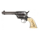 "Colt Single Action Army W/ Beautiful Carved Ivory Grips (AC1001) CONSIGNMENT" - 1 of 7
