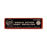 "Colt Stagecoach Single Action Army Box (MIS2206)" - 2 of 4