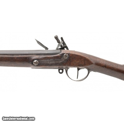 "French Model 1766 Revolutionary War Era reconverted flintlock musket .69 caliber (AL6989)" - Image 4 of 8