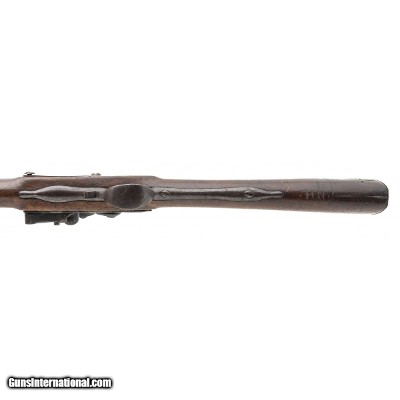 "French Model 1766 Revolutionary War Era reconverted flintlock musket .69 caliber (AL6989)" - Image 3 of 8