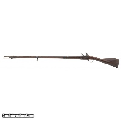 "French Model 1766 Revolutionary War Era reconverted flintlock musket .69 caliber (AL6989)" - Image 5 of 8