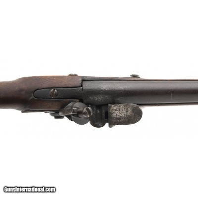 "French Model 1766 Revolutionary War Era reconverted flintlock musket .69 caliber (AL6989)" - Image 6 of 8