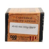 "Ventura Heritage .45-60 WCF 305 Grain Ammo (AM1778)" - 2 of 3