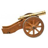 "Brass Yorktown Mini Cannon .50 Cal (MIS2674)" - 1 of 4