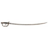 "U.S. Model 1860 cavalry sword by Christopher Roby (SW1848)" - 1 of 6