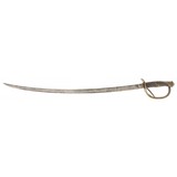 "U.S. Model 1860 cavalry sword by Christopher Roby (SW1848)" - 2 of 6