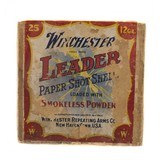 "Winchester Leader Paper Shot shell 12 Gauge SEALED (AM1797)" - 2 of 2