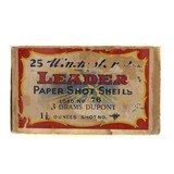 "Winchester Leader Paper Shot shell 12 Gauge SEALED (AM1797)" - 1 of 2