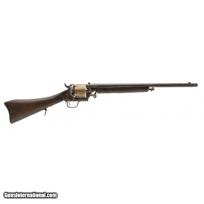 "Interesting Revolving Carbine Marked Shawk & Mclanahan (AL5893) DTX"