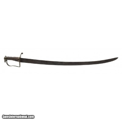 "Early Primitive American Eagle Head Saber (SW1450)"