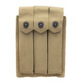 "Set Of 3 Thompson 1927 Stick Magazine And Ammo Pouch (MIS3000)" - 1 of 5