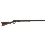 "Winchester 1876 Rifle with 7-leaf Sight .45-75
(AW983)"