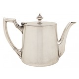 "German WWII Wellener Silver Tea Pot (MIS3269)" - 2 of 2